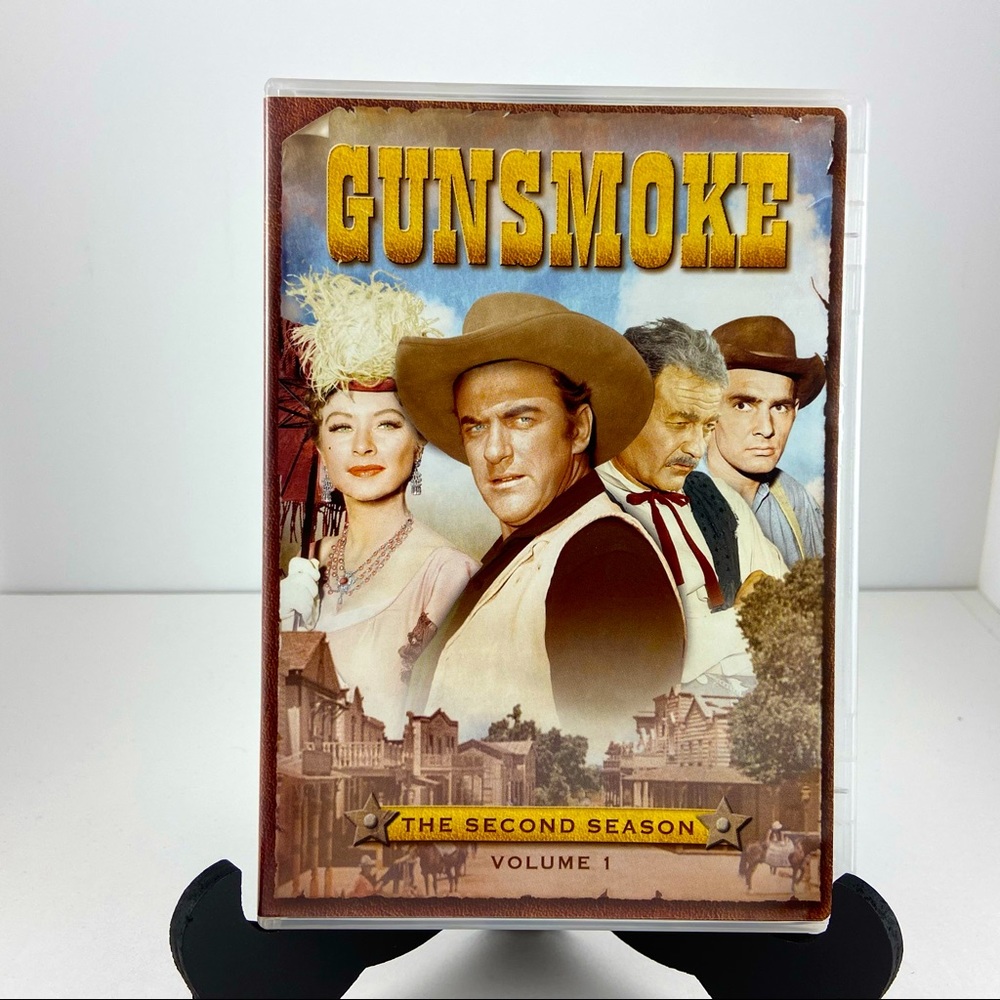 Gunsmoke DVD Second Season Volume 1 and Volume 2 1956-1957 6 Discs
